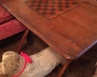 Wonderful antique game table