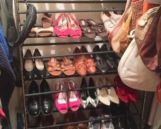Shoes: women’s are mostly size 7 or 7.5
Born, Uggs, Josef Seibel, Brighton, Larry Mayan boots, Cole Haan, Under Armour
