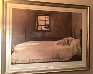 Wyeth framed print
