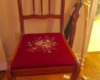 Needlepoint chair