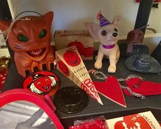 Vintage Halloween collectibles