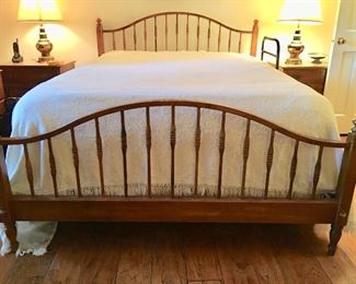 Queen Ethan Allen bed set