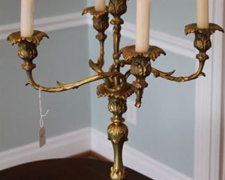 Lovely candelabra.