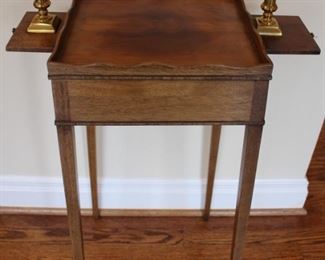 Candlestick table.