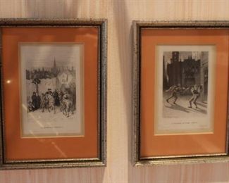 Pair of engravings.