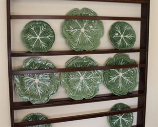 We have two of these beautifully detailed plate racks.