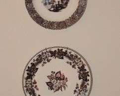 We have doubles/pairs of each of these transfer ware plates.  