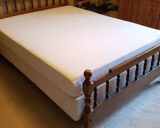 Queen Size Tempur-pedic Advantage Mattress and High Profile Foundation - Bedframe Not Included