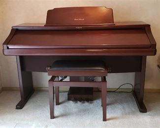 Technics SX-PR902 Digital Ensemble Electric Piano (88 keys)with computer program system and Adjustable Bench- 55 in. wide - Works
