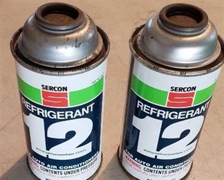Sercon Refrigerant 12 Freon - (2) Full 14 oz. cans