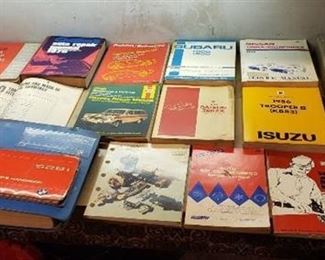 Lot of Various 1970 - 2006 Service, Shop, & Repair Manuals