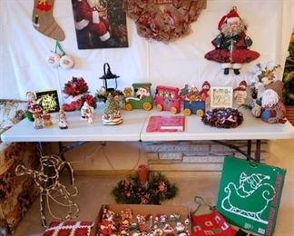 Lot of Christmas Decor