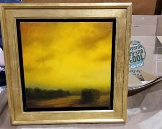 Scott Duce "Silhouette of Silent Trees"
Oil on Panel