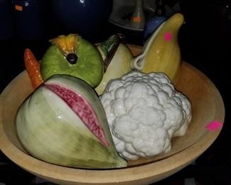 Ceramic Vegetables 