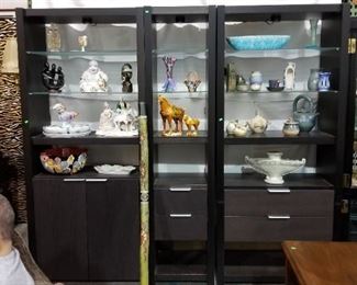 3 Piece Display Cabinet 
