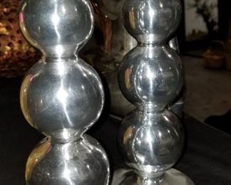 Mariposa String of Pearl's Candlesticks 