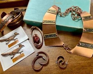 Copper jewelry https://ctbids.com/#!/description/share/281236