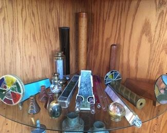 Nice collection of Vintage Kaleidoscopes 