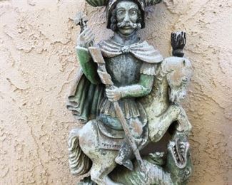 Carved Wood Sculpture 