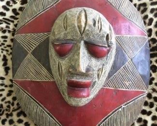 Carved African Mask