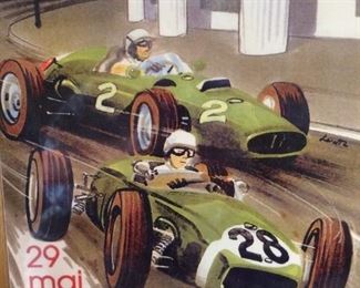 Poster - Race Cars, Monaco
