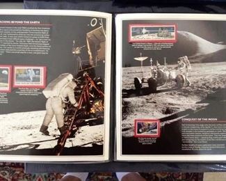 Commemorative Stamp Collection - Apollo Space Program