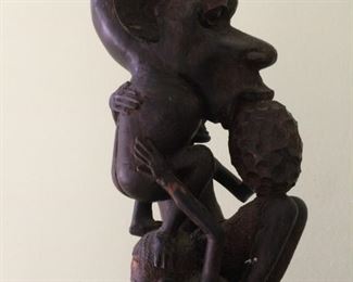 African Tribal Art - Carved Hardwood