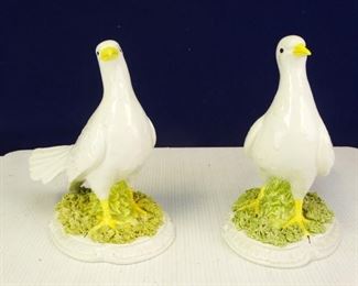 Porcelain Dove Figurines