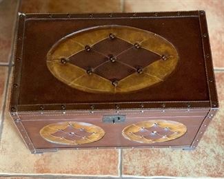 Faux Alligator Trunk Decor