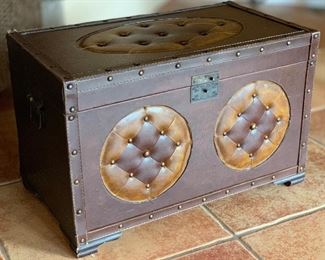 Faux Alligator Trunk Decor