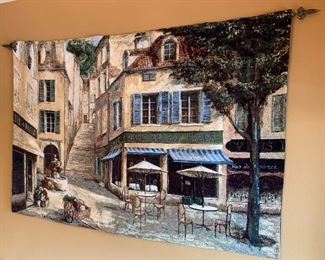 Fabrice de Villeneuve Fabric Wall Quilt 48in H x 69in W