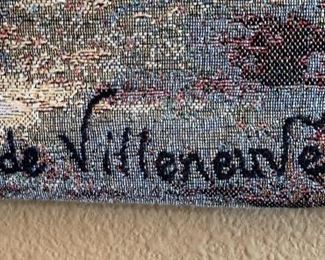 Fabrice de Villeneuve Fabric Wall Quilt 48in H x 69in W