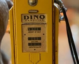DINO Gas Pump decor