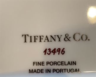 Tiffany & Co Fine Porcelain Vide Poche