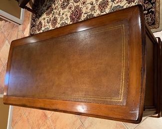 Sligh Ellis Rustic Executive Desk 30x66x32in HxWxD Shows wear and tear.