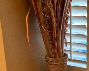 Leaf Wrap Decor Basket