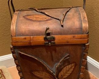 Leaf & Branch Basket Decor