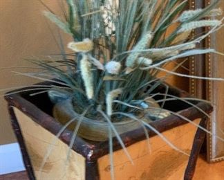 Faux Plant w/ Planter