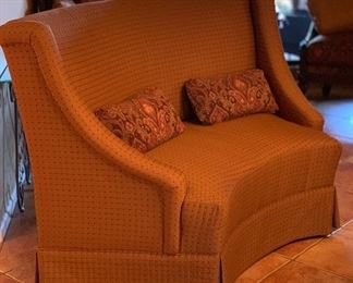 NC Rustic Hammered Dining table w/ 2 booth Style seats & 2 Head Chairs 30x60x72in Was $14,000.00 new!