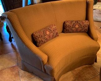 NC Rustic Hammered Dining table w/ 2 booth Style seats & 2 Head Chairs 30x60x72in Was $14,000.00 new!