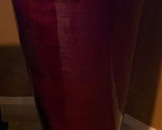 Z Galleries Red resin Vase