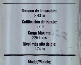 Gorilla 8ft Ladder Aluminum ASL2-8