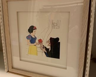 Disney Treasures Serigraph Snow White & the Seven Dwarfs 1937 With COA & Box