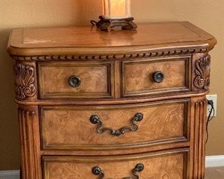 Universal Furniture Burlwood Nightstands PAIR 30x32x20.5in HxWxD