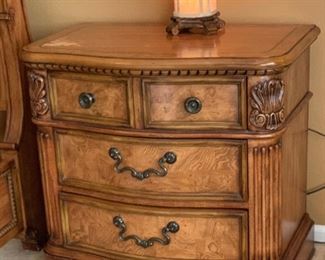 Universal Furniture Burlwood Nightstands PAIR 30x32x20.5in HxWxD