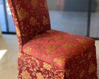 Robb & Stucky Floral Print Accent Chair