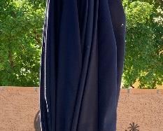 Galtech Sunbrella Umbrella Blue w/ Table Base #1