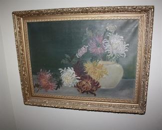 Antique oil painting