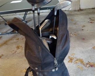 Proline Golf clubs with Drivers, Irons and Putters. Hardly used.