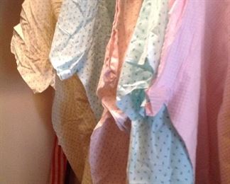 several nice hospital gowns